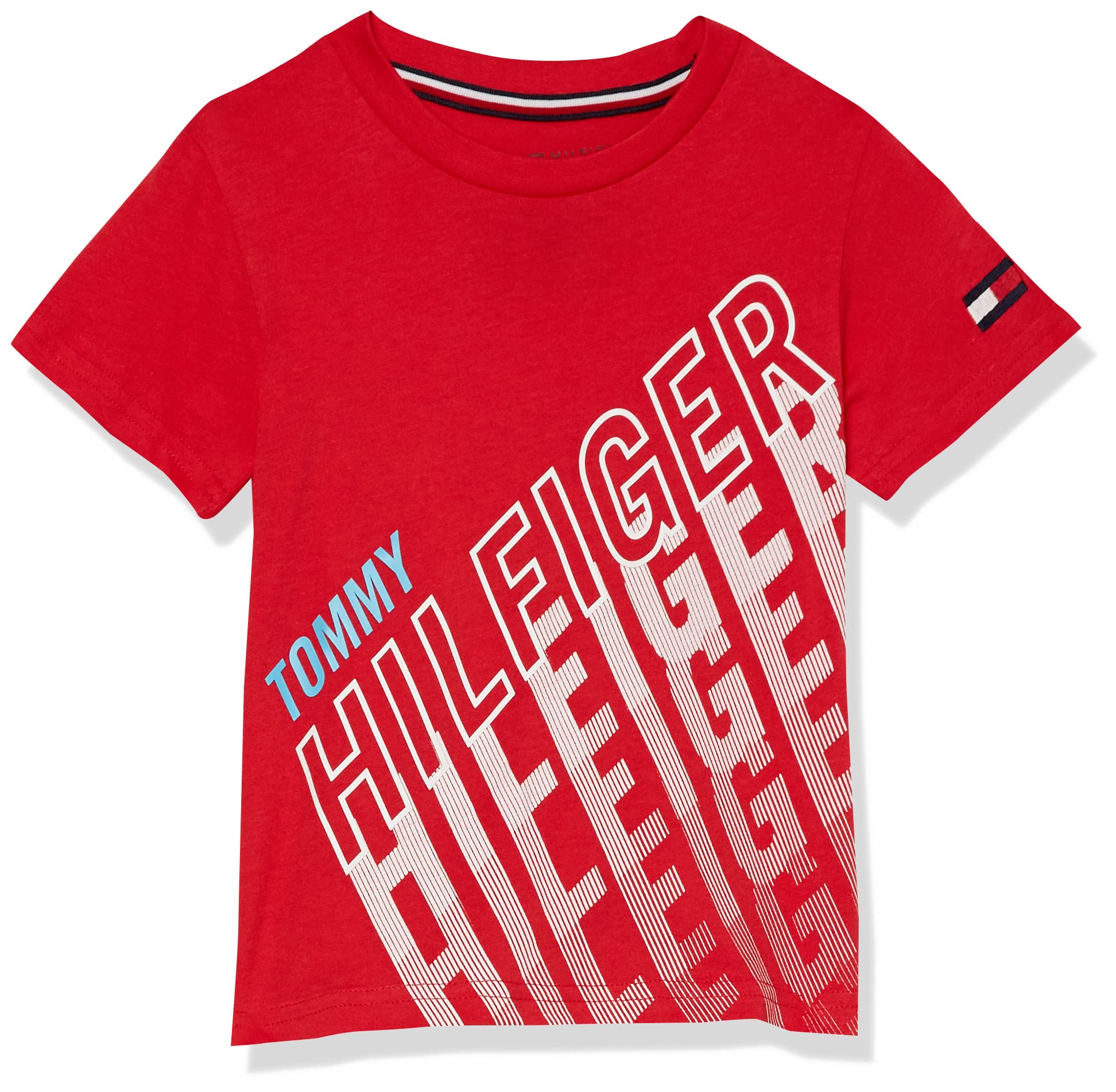 Tommy Hilfiger Boys' Short Sleeve Legacy Crew Neck T-Shirt